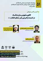 کرسی علمی ترویجی الگوی مفهومی مبارزه با فساد در اندیشه راهبردی رهبر معظم انقلاب (مدظله العالی)